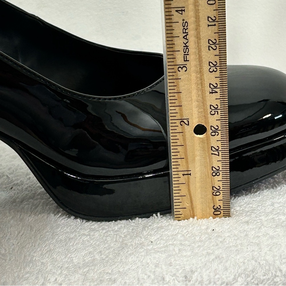 Madden Girl Chunky Platform Y2K Retro Mary Janes Womens Size 9 Black - Picture 8 of 14